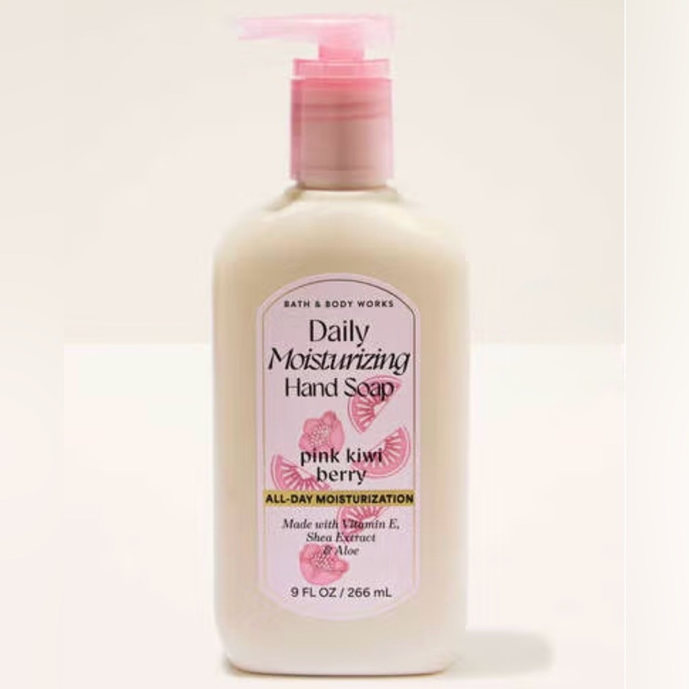 NEW B&BW 🥝 Pink Kiwi Berry moisturizing hand soap 9 fl oz